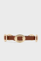 Brown Western Buckle Belt